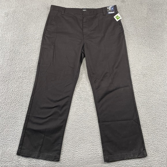 Diehard Other - DieHard Work Pants Men 42x32 Black Twill Workwear Teflon Water Oil Repellent